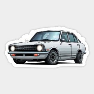 Toyota Corolla KE20 - White Sticker